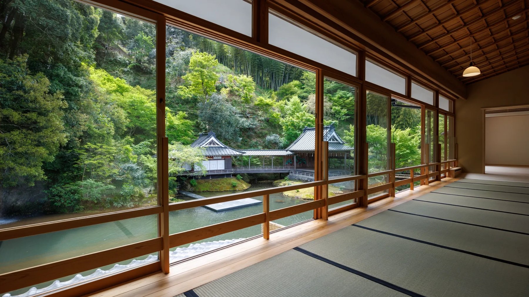 あさば — 修善寺温泉 · 1675年創業伝承、能舞台「月桂殿」を持つ老舗