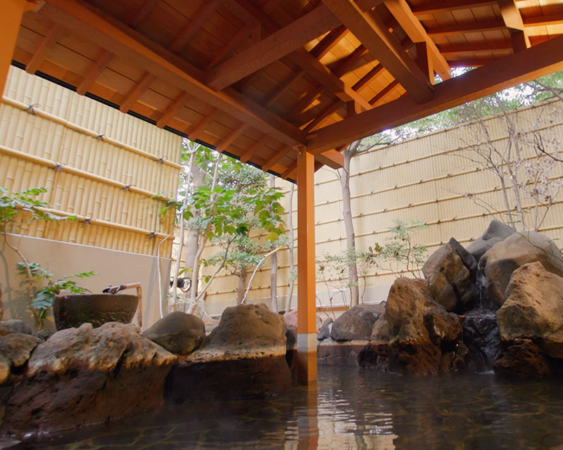 シャトレーゼホテル 旅館 富士野屋 — 笛吹市石和町八田 · 大浴場・露天・客室風呂・貸切露天すべて掛流し