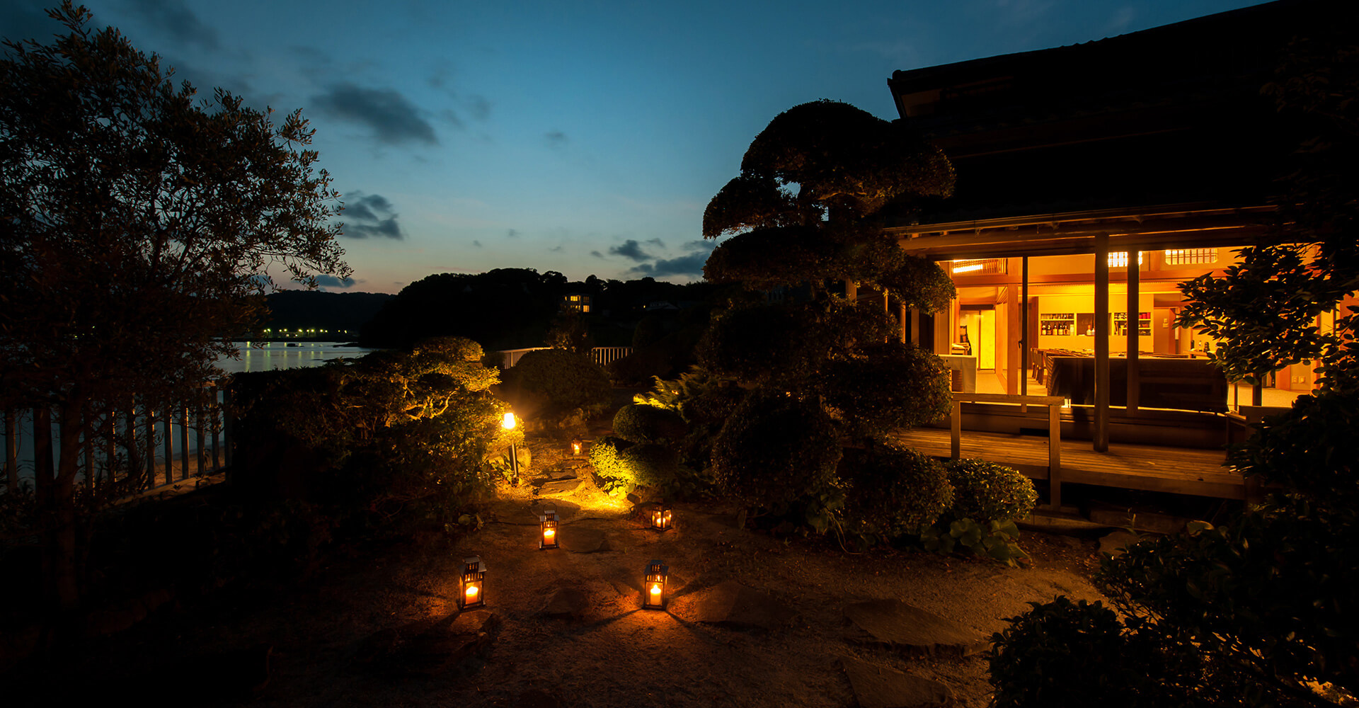 僧伽小野 一秀庵 — 糸島市志摩久家 · 玄界灘を見下ろす松林の中の料理旅館、一日三組限定