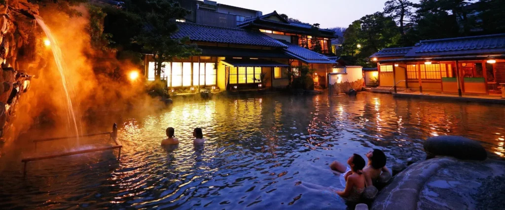 長楽園（玉造温泉）の口コミと120坪の混浴露天、料金と安い月